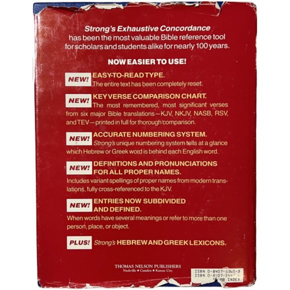 The New Strong's Exhaustive Concordance of the Bible - Picture 2 of 6